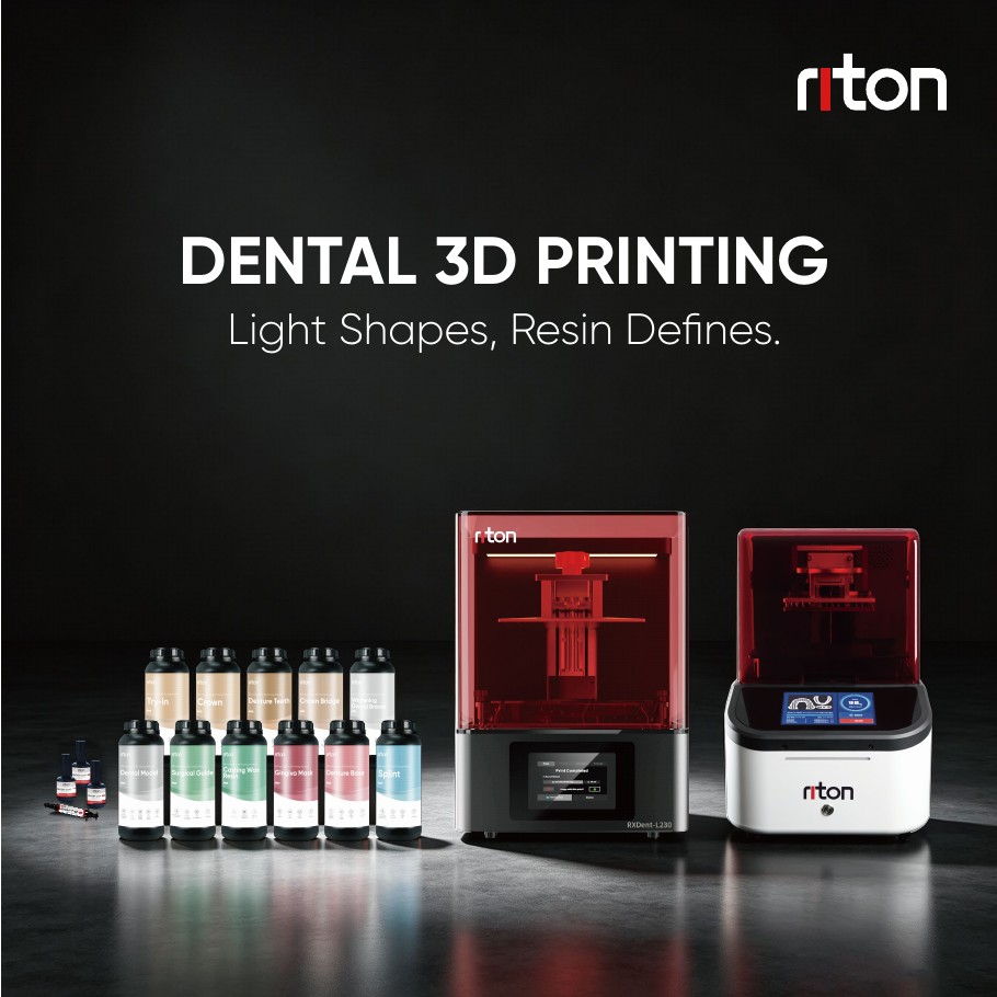 Riton dental resin material portfolio